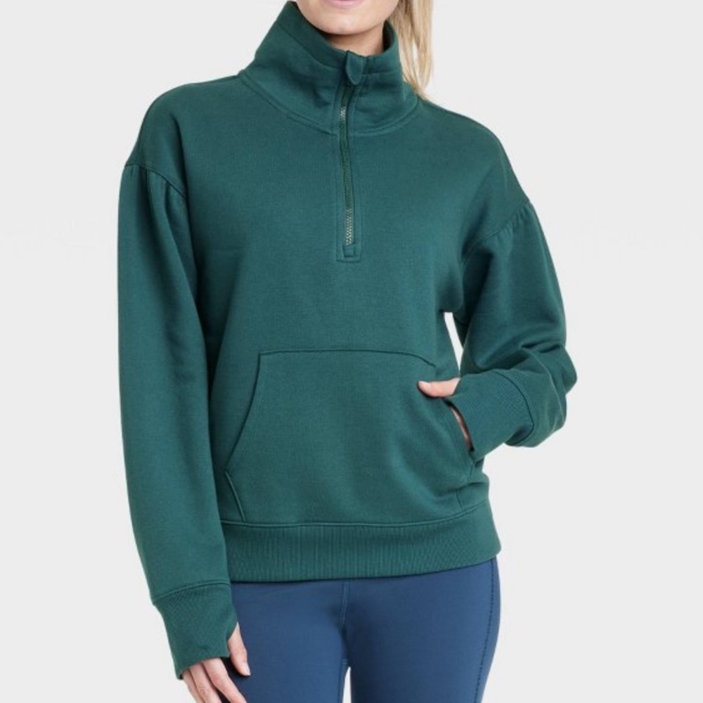 All In Motion 1/4 Zip Sweatshirt Size XXL